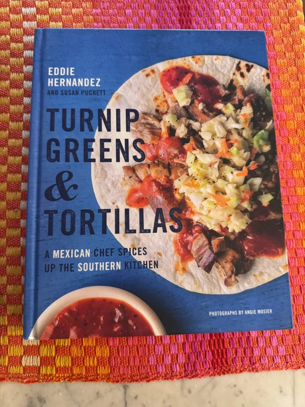 Turnip greens and tortillas cookbook like new